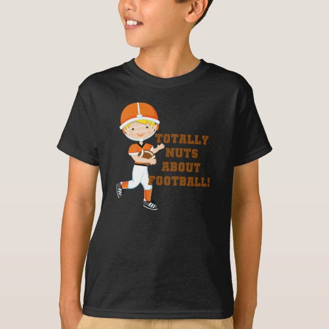 T-shirts Totalmente loucos sobre o futebol (Frente)