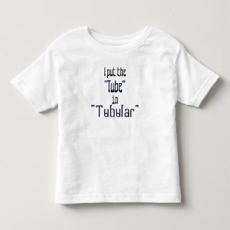 T-shirts Totalmente pequenos "tubulares"