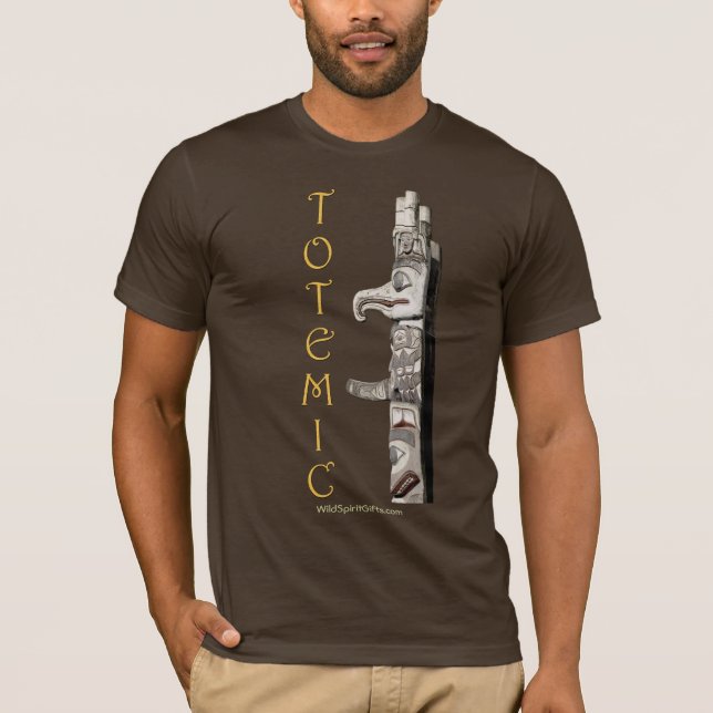 T-SHIRTS TOTEM POLE ART (Frente)