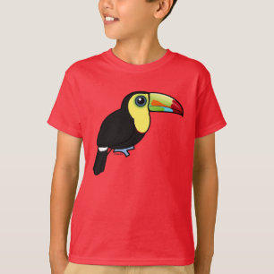 T-shirts Toucan de bico-de-bico-de-bico-de-bico-de-bico-pás