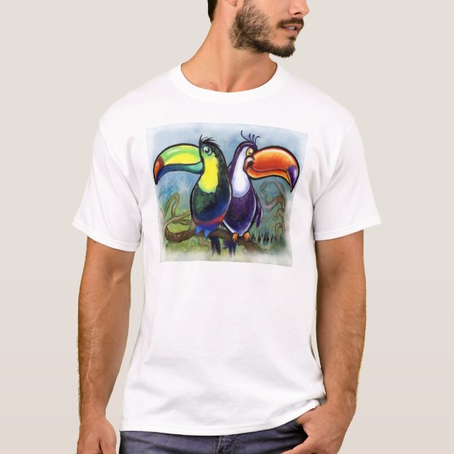T-shirts Toucans (Frente)