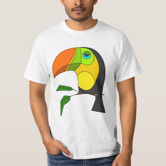 T-shirts toucans (Frente)