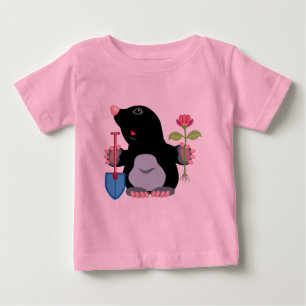 T-shirts toupeira dos desenhos animados