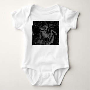 T-shirts Touro Constellation Hevelius 1690 em Preto