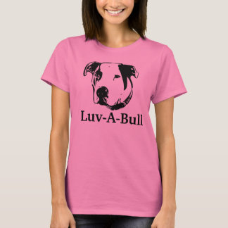 T-shirts Touro De Lâmpada Americana Luv-A-Bull
