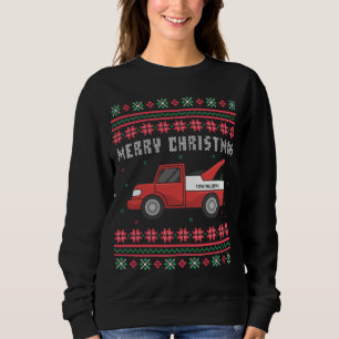T-shirts Tow Truck Ugly Christmas Sweater