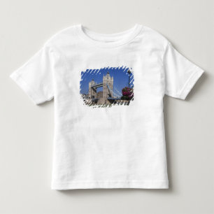 T-shirts Tower Bridge, Rio Tâmisa, Londres, Inglaterra