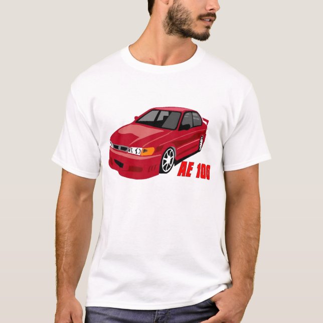 T-shirts Toyota Corolla AE100 (Frente)