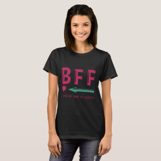 T-shirts Tque do casal eu sei que é melhor fêmea louca
