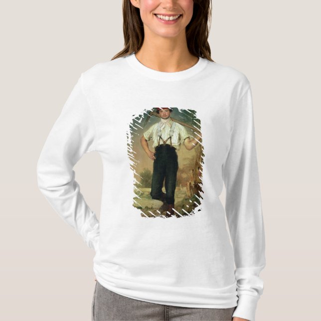 T-shirts Trabalhador, 1848 (Frente)