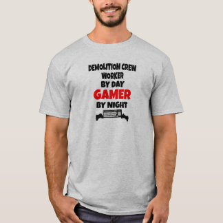 T-shirts Trabalhador de Tripulação de Demolição por Jogador