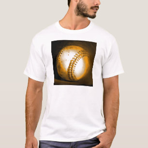 T-shirts Trabalho de arte de beisebol