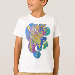 T-shirts Trabalho de arte Whimsical