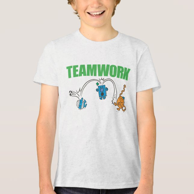T-shirts Trabalho em equipe (Frente)