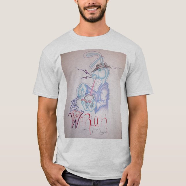 T-shirts trabalhos de arte 018 (Frente)