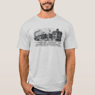 T-shirts Trabalhos locomotivos de Alco-Schenectady, 1870