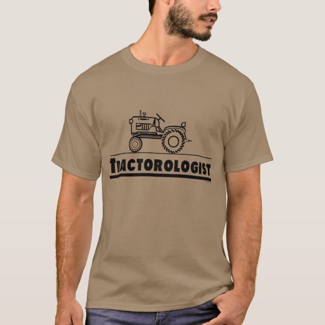 T-shirts Tractorologista do Funny Trator Lover (Frente)