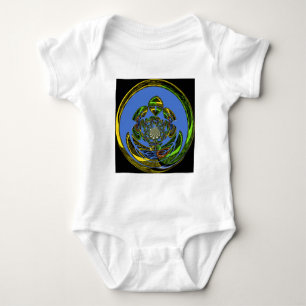 T-shirts Tradicional Apenas Azul