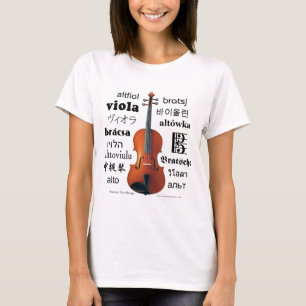 T-shirts Traduções da viola