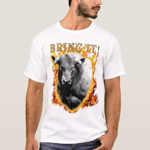 T-shirts TRAGA-LHE o rodeio Bullriding Bullrider