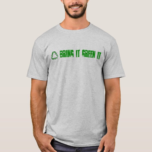 T-shirts Traga-O Verde (Frente)