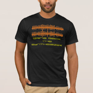 T-shirts Traga para trás o sintetizador!