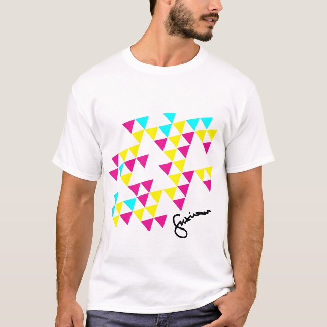 T-shirts Traingle Scatterd (Frente)