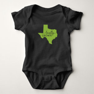 T-shirts Traje de Criança do Estado do Texas, Localmente Cu
