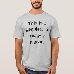 T-shirts Traje do pombo