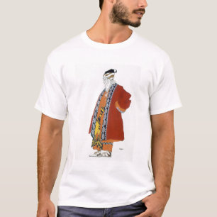 T-shirts Traje o design para um ancião em um casaco