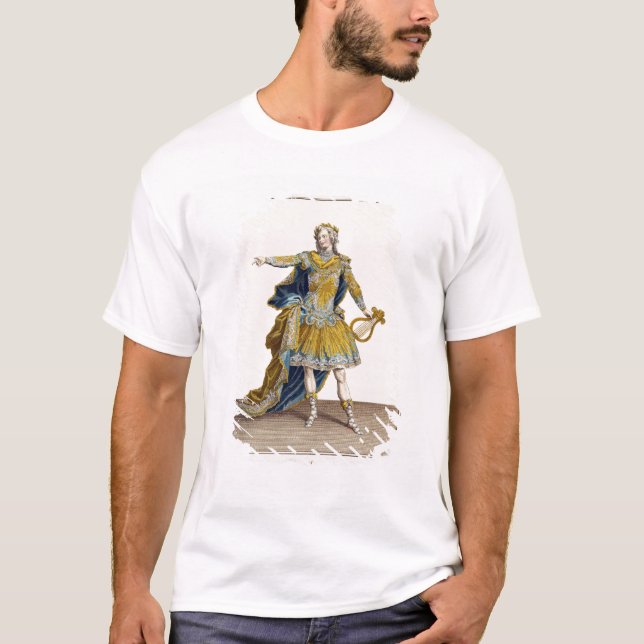 T-shirts Traje para Apollo na ópera "Phaethon", engrav (Frente)
