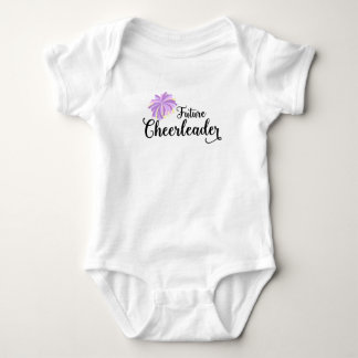 T-shirts Traje para bebê do futuro Cheerleader