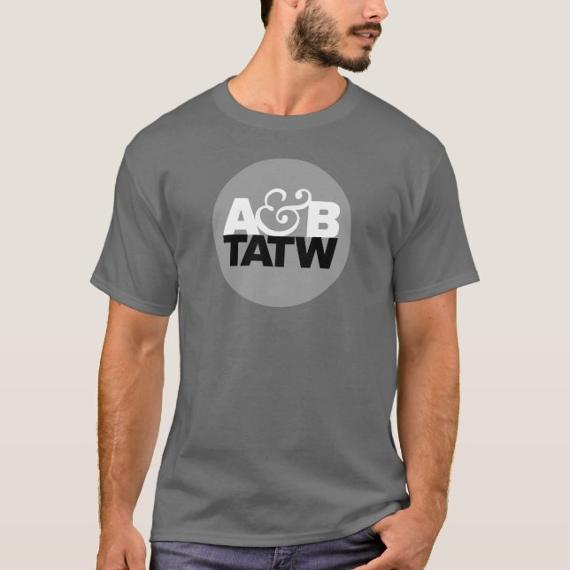 T-shirts Trance em todo o mundo (Grayscale) (Frente)