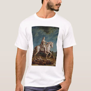 T-shirts Transportando a estátua equestre de Louis XIV