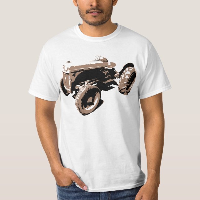 T-shirts Trator velho (Frente)