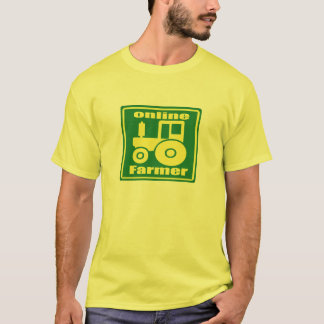 T-shirts trator verde