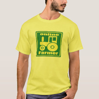 T-shirts trator verde
