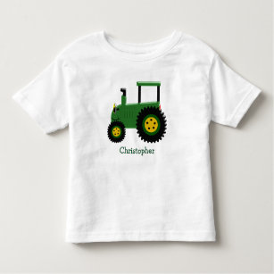 T-shirts Trator verde personalizado