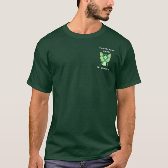 T-shirts Traumatismo cerebral fere a consciência diafragma (Frente)