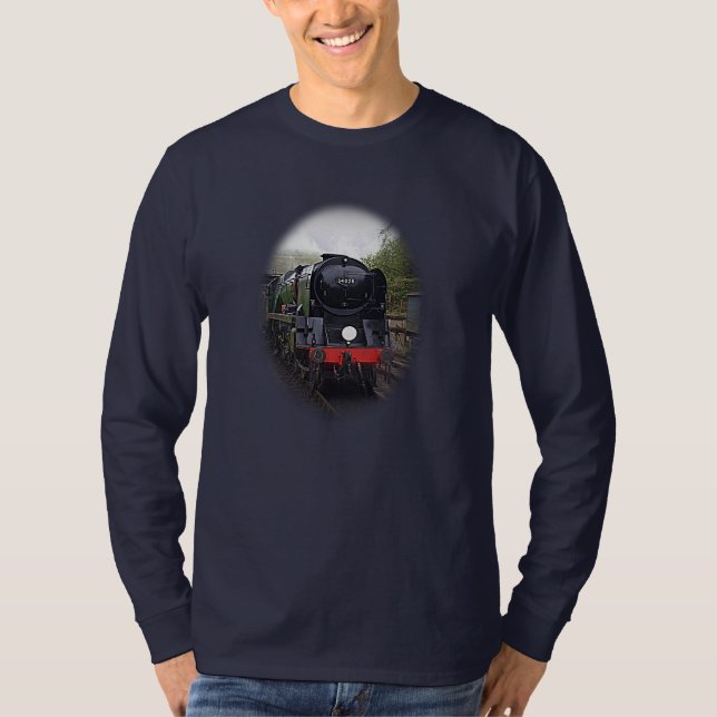 T-shirts Trem-Camisetas e Hoodies do vapor (Frente)