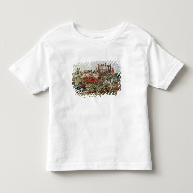 T-shirts Trem da artilharia de Maximilian mim (Frente)