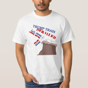 T-shirts Trem de Trump Descarrilado - Anti-Trump -