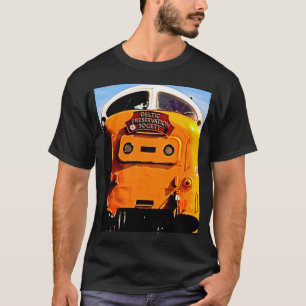 T-shirts Trem diesel britânico Deltic (2)