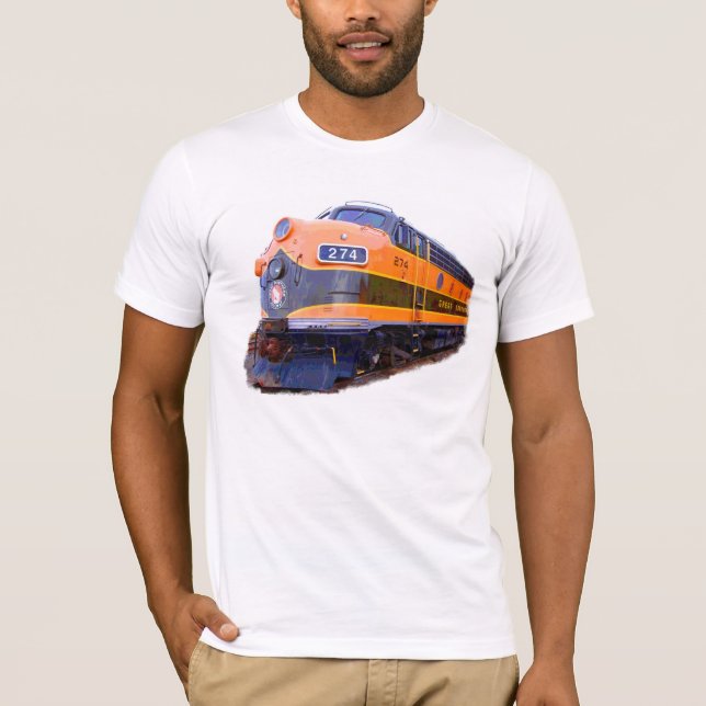 T-shirts Trem grande (Frente)