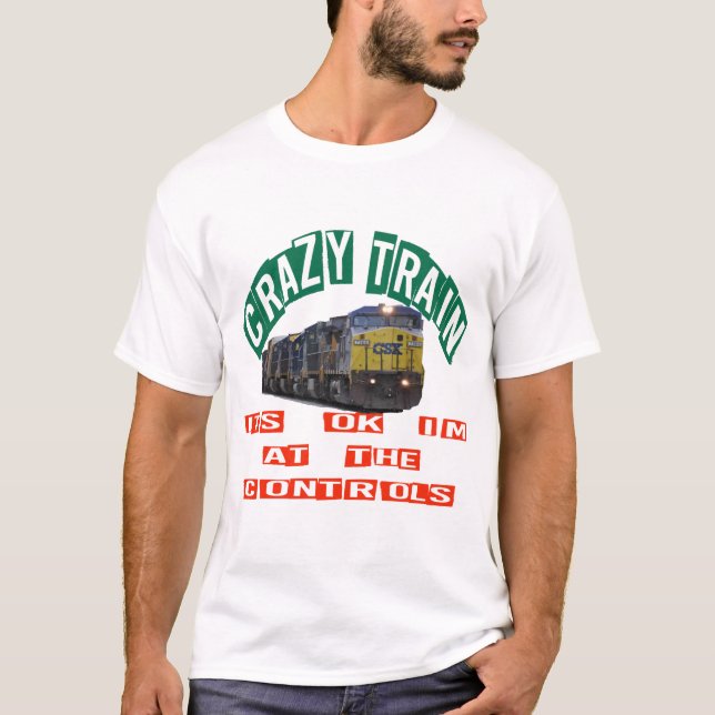 T-shirts Trem louco de CSX (Frente)