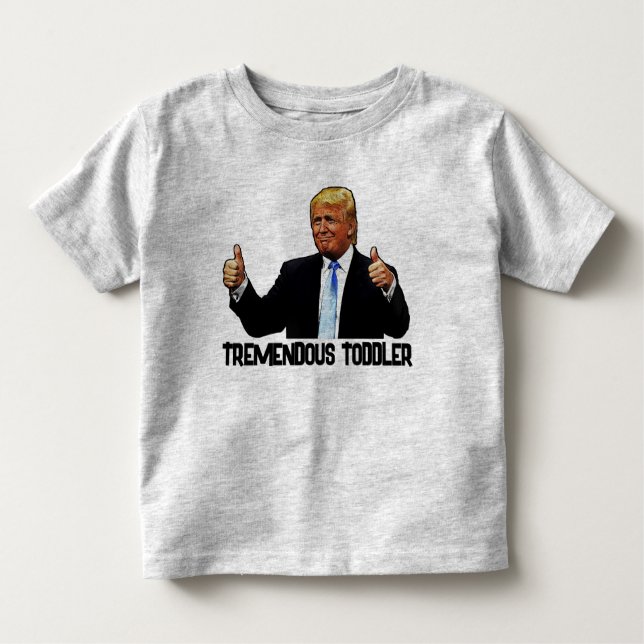 T-SHIRTS TREMENDOUS TRUMP (Frente)