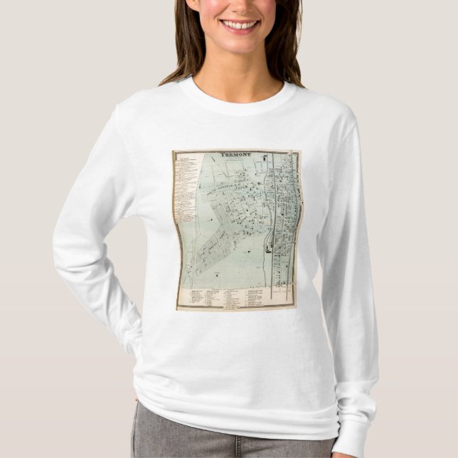 T-shirts Tremont, fazendas de W (Frente)
