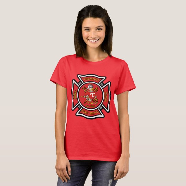 T-shirts Tremont Fire Department (Frente Completa)