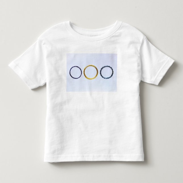 T-shirts Três braceletes, de Mathay-Mandeure (Frente)