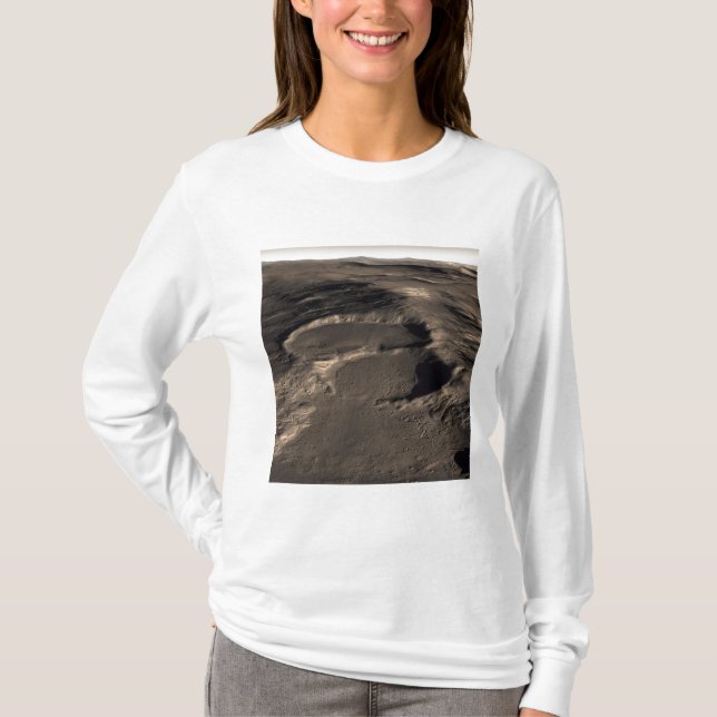 T-shirts Três crateras na região oriental do Hellas de M (Frente)